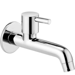 Java Long Body Chrome Faucet with Wall Flange