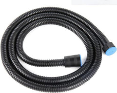 Black SS Heavy Duty Shower Hose, Ultra Flexible, 1 Meter (Recommended for Health faucet)