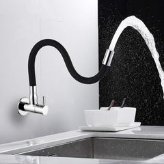 Java Chrome Sink Cock with Ultra Flexible Spout