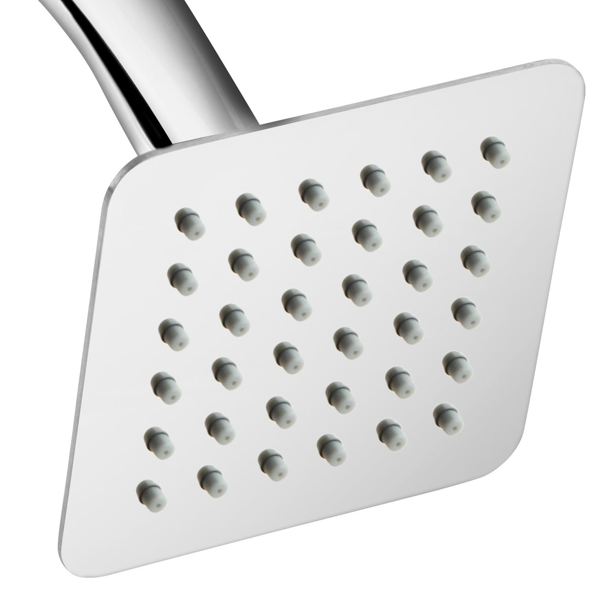 Heavy Duty Stainless Steel Trident Square Shower (Chrome)