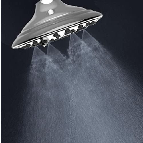 6" Spa grade Overhead Shower, Multi Function with Mist