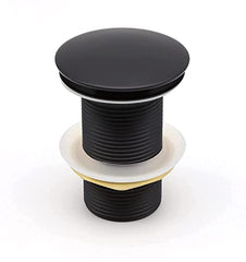 Brass Pop Up Full Thread Waste Coupling , BLACK - Marcoware