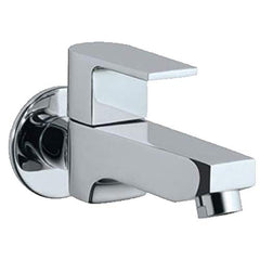 Brass Recto Long Body Tap with Wall Flange (Chrome) - Marcoware