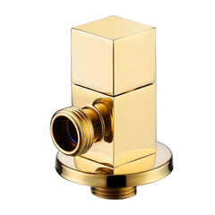 Square Mini Angle valve with wall Flange - Marcoware