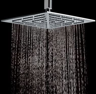 SS 304 Maze Heavy Duty Overhead Chrome Polished Finish Shower Head - Marcoware