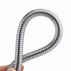 SS304 1.5 Meters Heavy Duty Shower Hose, Chrome, Polished Finish - Marcoware